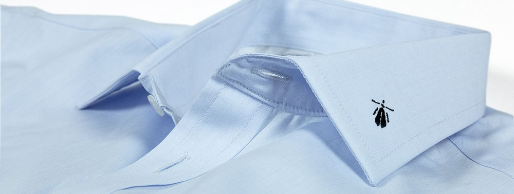 klaamotte Kragen mit Stickerei